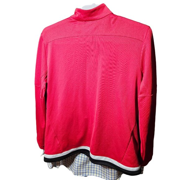 Adidas Red Climacool Track Jacket Womens XL - Picture 5 of 5